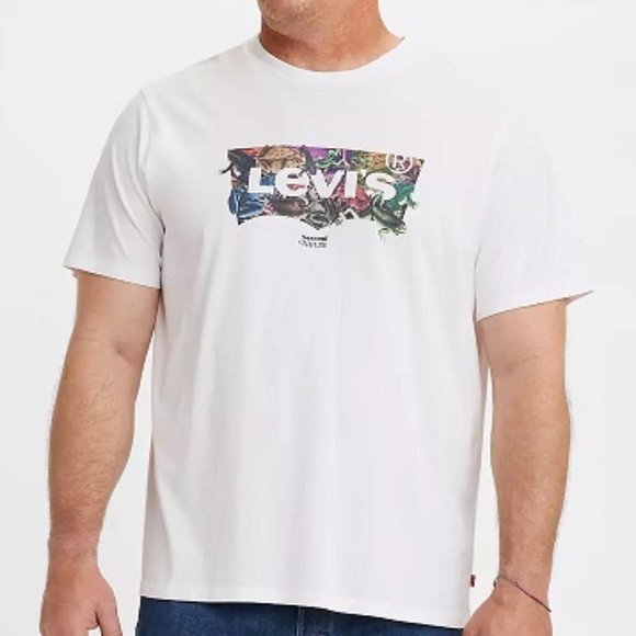 Levi's Graphic T-Shirt Big Men's Sizes Available 4XLT, 5XL, 6XL NIP - Picture 1 of 4